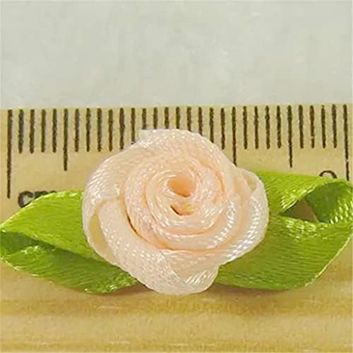 U-k 100pcs Mini saten traka za cvijeće vjenčani dekor za vjenčanje za šivanje DIY glavne boje: mješavina