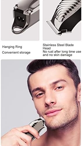 YUYTE električni trimer za kosu makaze za kosu muškarci trimer za bradu muški brijač za bradu akumulatorske