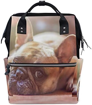 Muooum Lazy Bulldog PET lagane torbe za pelene Mammy Bag Nappy Nursing ruksak za njegu beba s više funkcija