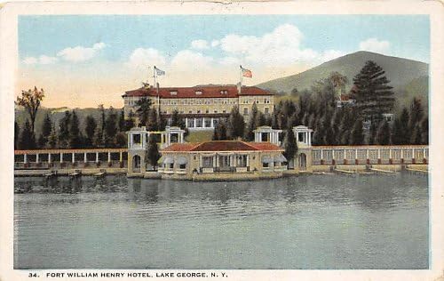 Jezero George, New York razglednica