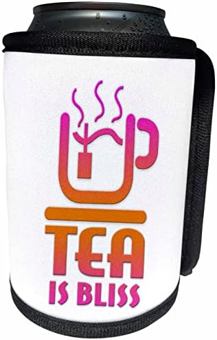 3Droza slika riječi čaj je blaženstvo sa teacup slikom. - Može li se hladnije flash omotati