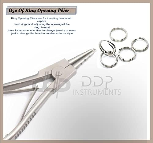 DDP Nerđajući čelik mali Cbr prsten za otvaranje prstena' kliješta Komplet alata za pirsing na tijelu
