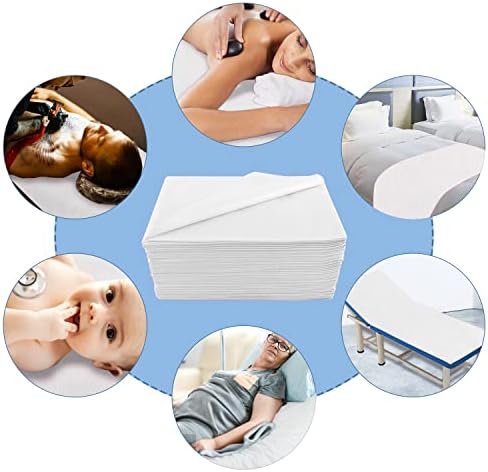 Alhroeuo posteljina za jednokratnu upotrebu pokrivač za krevet 100kom za Spa - pokrivač za masažu - ulje