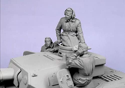 Goodmoel 1/35 Drugog svjetskog rata Njemačka posada tenkova Resin Soldier model Kit / Nesastavljen i neobojen