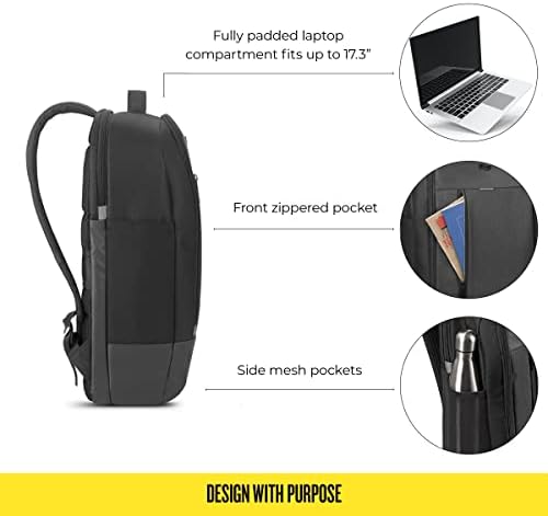 Solo New York Veličinski ruksak za laptop, crni