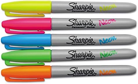 Sharpie 1860443 Neon Stalni markeri ISONIRANI 5 / PACK