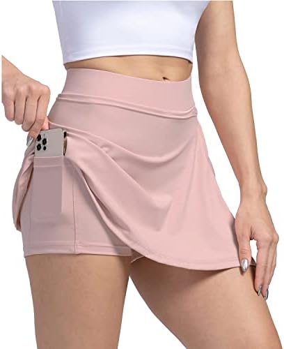 Teretpt teniske suknje za žene sa džepovima Atletski golf suknje Trčanje treninga Sportska suknja