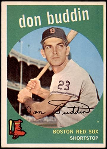 1959 TOPPS 32 Don Buddin Boston Red Sox ex Red Sox