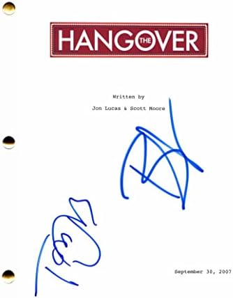 Bradley Cooper & Todd Phillips bacao je potpisani autogramiranje mamurluk punog filma - Costarring Zach