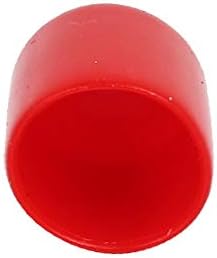 X-DREE 13.5 mm unutrašnji Dia gumeni izolovani poklopac navoja za navoje crveni 100kom(Coperchio di protezione