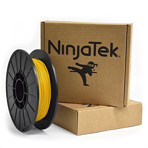 Ninjatek - 3DNF0417505 3DNF04117505 Ninjaflex TPU Filament, 1,75 mm, TPE.5kg, Sunce