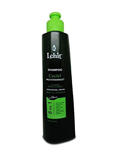 Lehit koktel šampon 8 u 1 multivitaminski Repolarizer za njegu kose Total Repair protiv gubitka kose bez