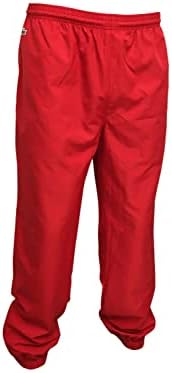 Lacoste muške sportske pantalone od Tafta sa detaljima sa patentnim zatvaračem