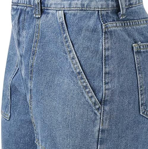 Keusn ženske teretne hlače plus veličina Y2K niske struke baggy padobranske hlače Ženski višak struka Slim