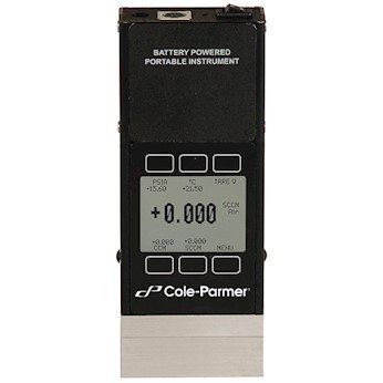 Cole-Parmer Pad tlaka Pad plina, 0-20 SCCM, baterija, mono