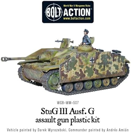 StuG III AUSF g njemački jurišni Top 1:56 vojni ratni rat iz Drugog svjetskog rata komplet plastičnih modela
