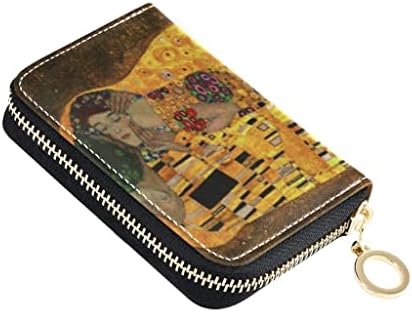 CCBUY ženski držač kartice novčanik kožna ženska torbica za kartice 9 bita + 2 velika pozicija Zipper kartica