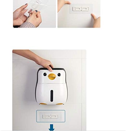 Držač za toaletni papir Wall Mount Penguin WC držač za pohranu kutija za pohranu toaletni nosač vodootporna