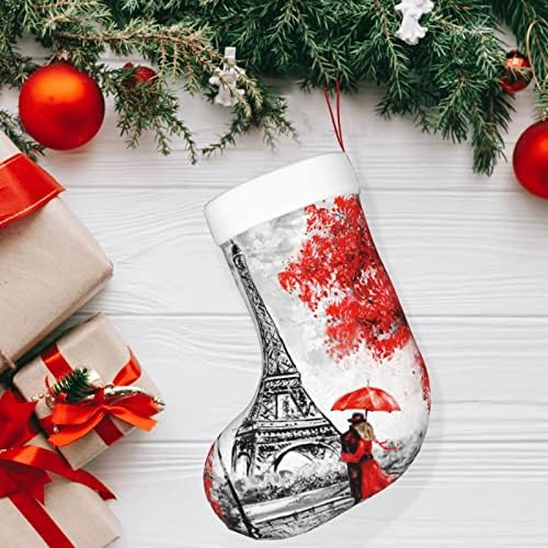 Austenstern Božićne čarape Pariz Europska Francuska Dvostrana kamina Viseći čarape