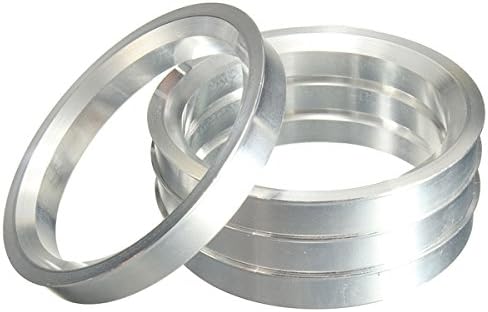 4pcs aluminijumske kotače Hubrings aluminijumski čvorišti centrični prstenovi 70,1x75mm