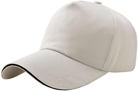 Muška i ženska ljetna moda Casual krema za sunčanje bejzbol kapa sa vrhom kapa bez leđa