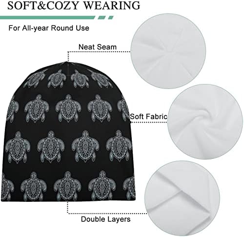 Morska kornjača Unisex Beanie Hat topla lubanja poklopac pulover za spavanje casual jedna veličina