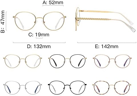 Resulio ženski mens za čitanje naočala Ženske muške male okrugle opružne šarke Ručno izrađene čitaoce srebro