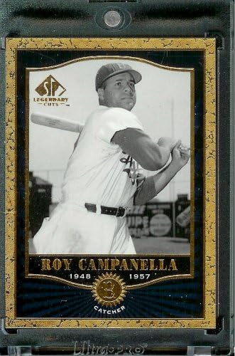 Gornja paluba Roy Campanella 2001 SP Legendarna rezanja bejzbol kartice 32