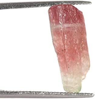 GEMHUB Izlječenje kristalno grubo AAA + ružičasti turmalinski kamen mali 1,95 ct. Labavi dragulj za omotavanje