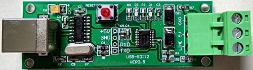 Anncus 1pcs 2pcs USB do SDI-12 ploča Protokol za snimanje uklanjanja pogrešačkih pretvarača SDI12 test senzora
