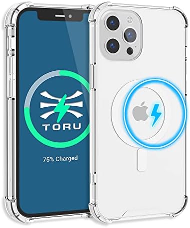 Toru MX Slim za iPhone 12 Pro Max magnetsku futrolu, kompatibilan sa MAGSAFE, Hybrid Transparent HD Clear