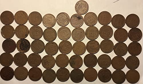 1939 D Lincoln pšenični centar Penny Roll 50 novčića vrlo dobro