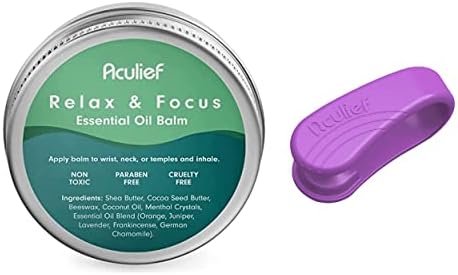 Akulief - mirna esencijalna ulja aromaterapija balzam i akupresure 1 pakovanje ljubičaste