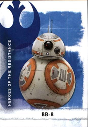 2020 TOPPS Star Wars Raspon Skywalker serije 2 heroja otpora HR-6 BB-8 Trgovačka kartica