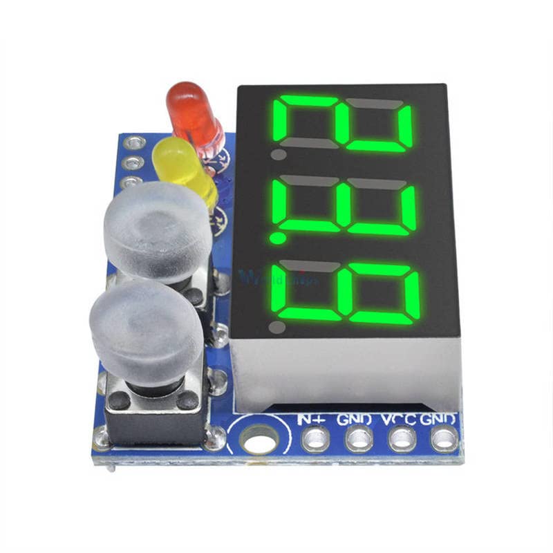 DC 0-99.9V zelena LED ploča Digitalni voltmetar s indikatornim indikatorima zaslona na ploči modula mjerača