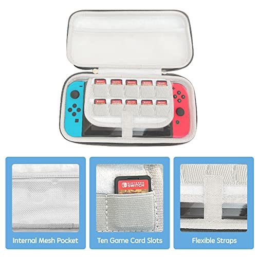 Prebacivanje kućišta Kompatibilan sa Nintendo prekidačem NS / OLED - Slatka koferi za nošenje Hardshell