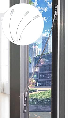 Doitool 9pcs kabinet dvostruko viseći za zaključavanje vrata ormar za sidrenje Sigurnosno prozorski prozor
