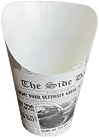 Francuski šolje prženja Šarcurie čaše za jednokratnu upotrebu novine Tema Snack Cups Francuski držač prženja