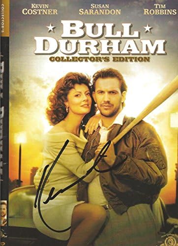 Kevin Costner sa autogramom Bull Durham DVD film Cover