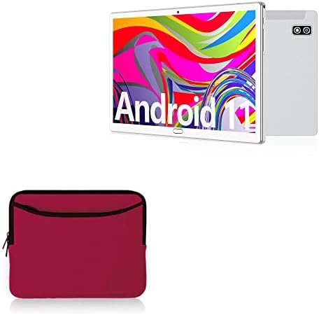 Boxwave Case kompatibilan sa Tooton Android 11 tablet TT-10 - SOFTSUIT SA DJECKU, mekani torbica Neoprene