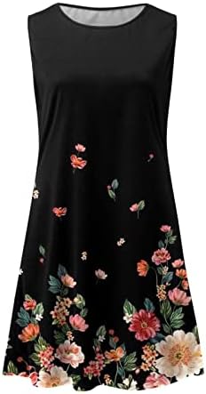 Lkpjjfrg ženske 2023 Proljeće ljetni ruffres haljina sa dnevnim boravkom rebraste špagete kaiševe haljine