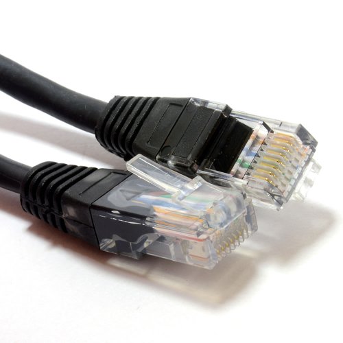 Kenable Black Network Ethernet RJ45 CAT5E-CCA UTP patch 26AWG kabel olov 2m