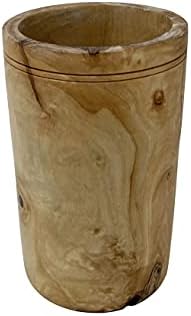 AramediA ručno rađeni držač posuđa za drvene kuhinje - ručno rađeni i ručno rezbareni od strane zanatlija