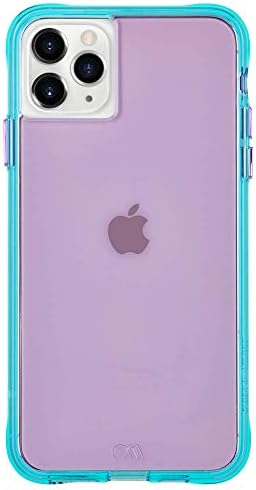Case-Mate - Teška Neon - Slučaj za iPhone 11 Pro max - 6,5 inča - ljubičasta / tirkizna neon