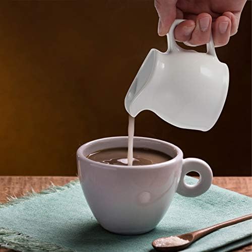Cabilock čaša za mjerenje terarijuma keramička čaša za kremu za mlijeko sa ručkom porculanska čaša za pjenjenje