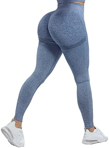 POWERASIA helanke za podizanje zadnjice za žene pantalone za jogu visokog struka Scrunch Butt bešavne hulahopke