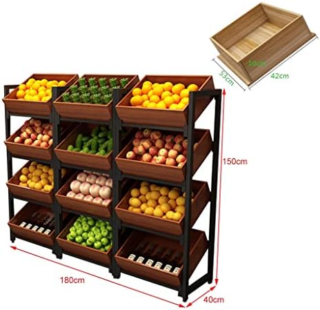 4-slojna posuda za voće za kuhinju, prodavnicu,ostavu, metalna kolica za skladištenje za proizvode, Vegtable,