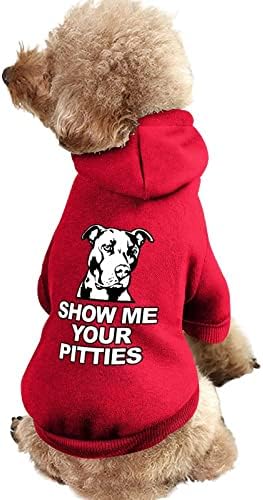 Pokaži mi svoje pitske pitbull hoodies slatka dukserica s kapuljačom kućne kostime odijelo s kaputom sa