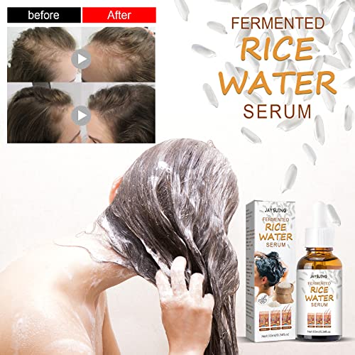 10ml Repairs gust Hair eterično ulje-fermentirana rižina voda nježno vlaži rast kose, 15 biljnih ekstrakata,bez