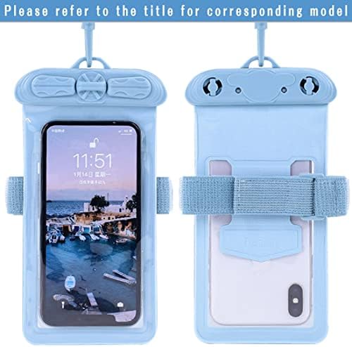 Vaxson futrola za telefon, kompatibilna sa Huawei P8 lite P8lite / Y!Mobile Lumiere 503hw vodootporna torbica suha torba [ nije film za zaštitu ekrana ] plava
